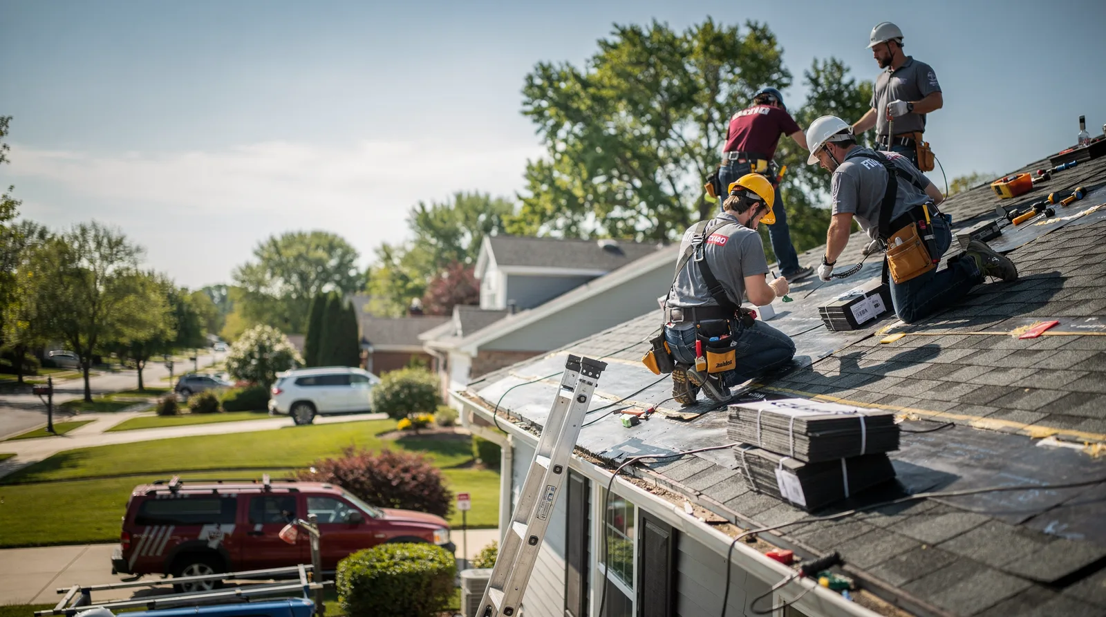 Roof Repair in Farmer City, IL around you